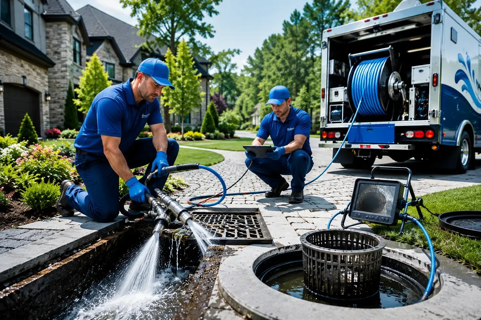 Local outdoor drain cleaning professionals in Point Pleasant, PA